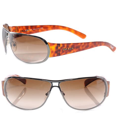 PRADA Tortoise Shell Sunglasses SPR 70G 